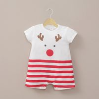 Bombacho rojo navidad de bebé