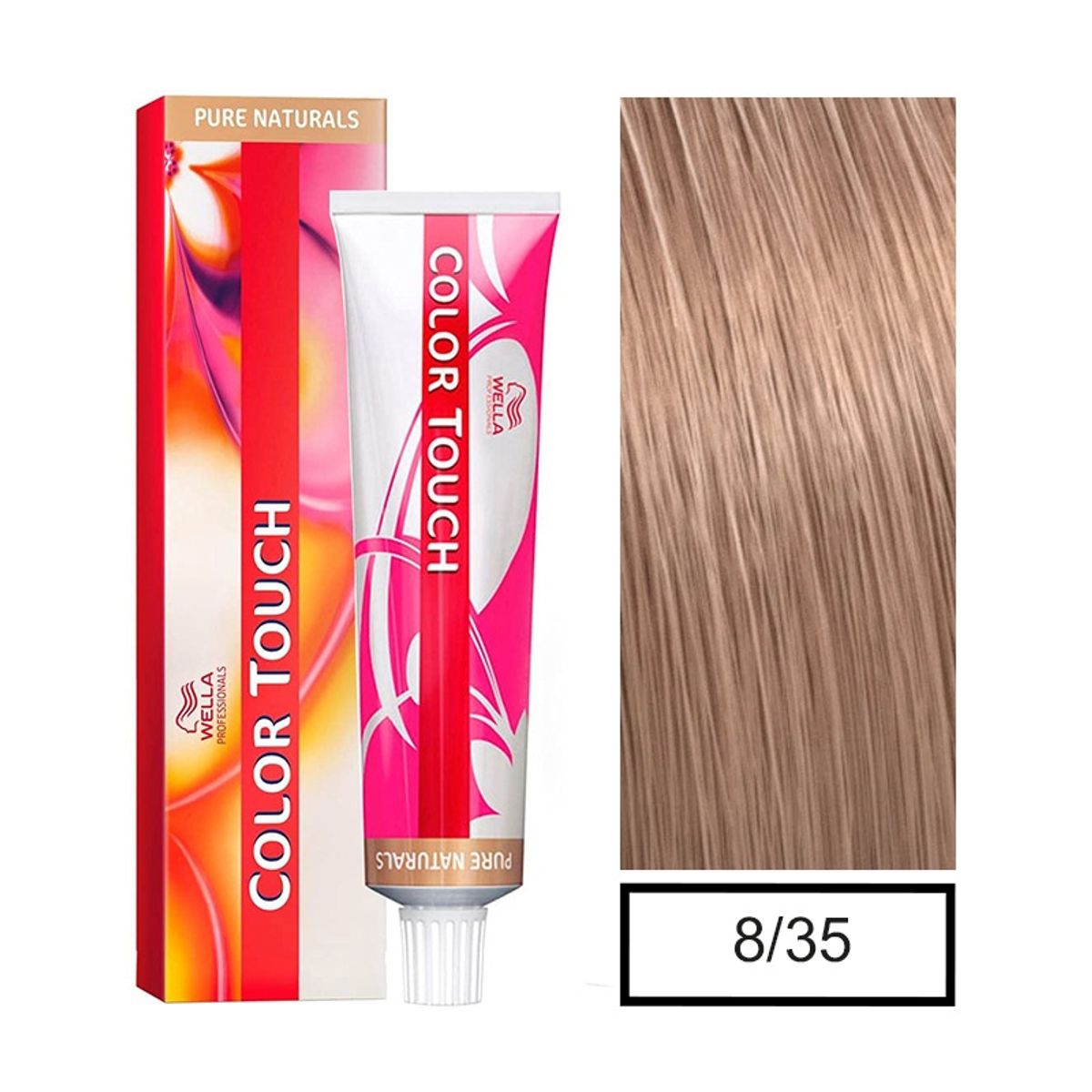 WELLA - Tinte Wella Color Touch 8.35 Rubio Claro Dorado Caoba 60ml