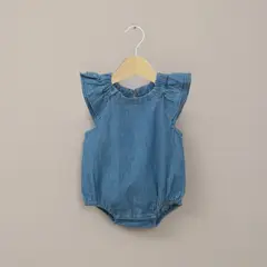OPALINE - Bombacho denim de bebé niña