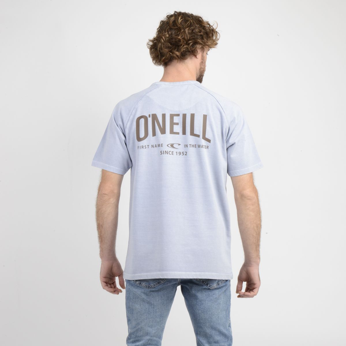 O'NEILL - POLERA MANGA CORTA FIELDS AZUL CLARO