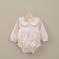 Bombacho manga larga rosado de bebé niña