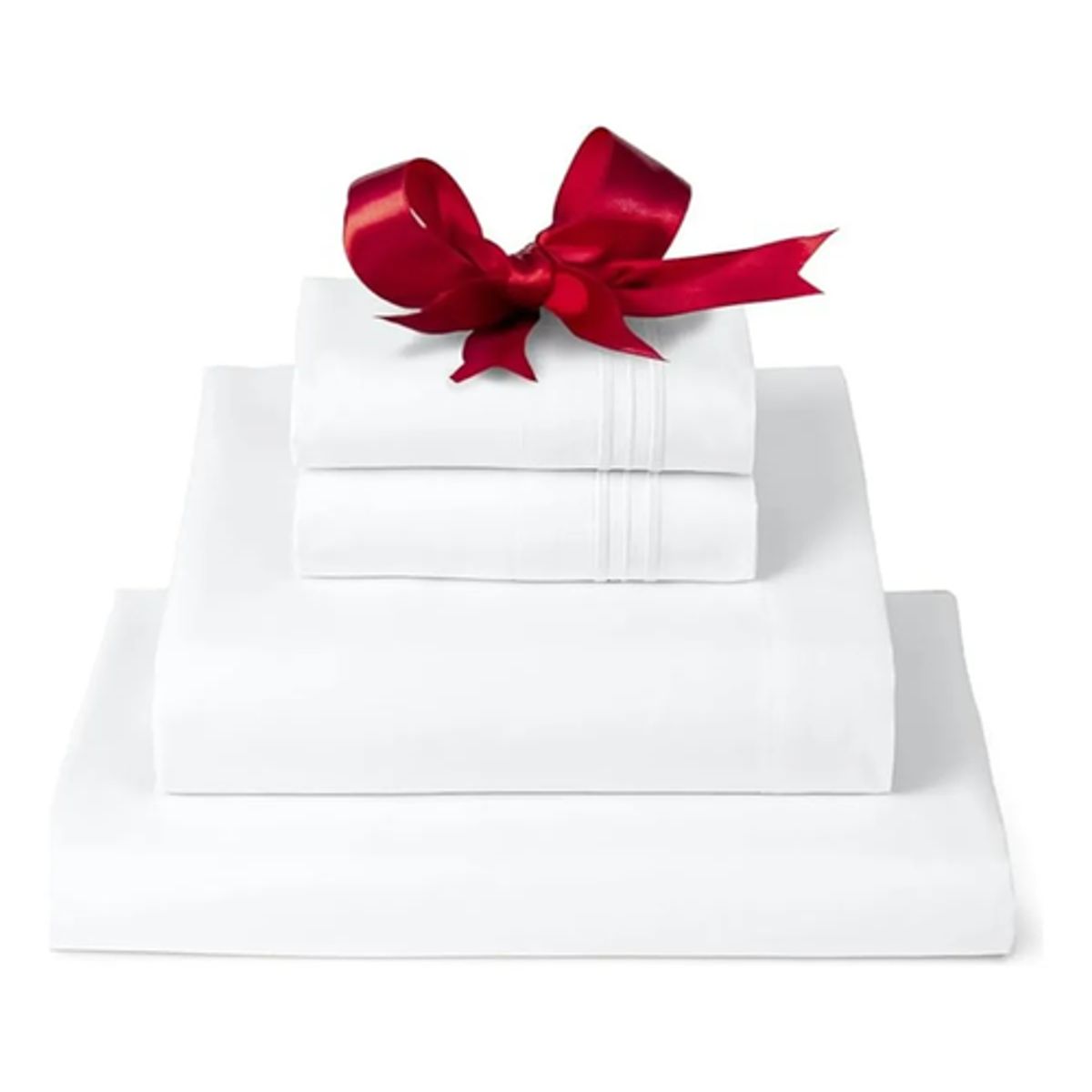 GENERICO - Juego sabanas aura zeus king 1800 hilos color blanco