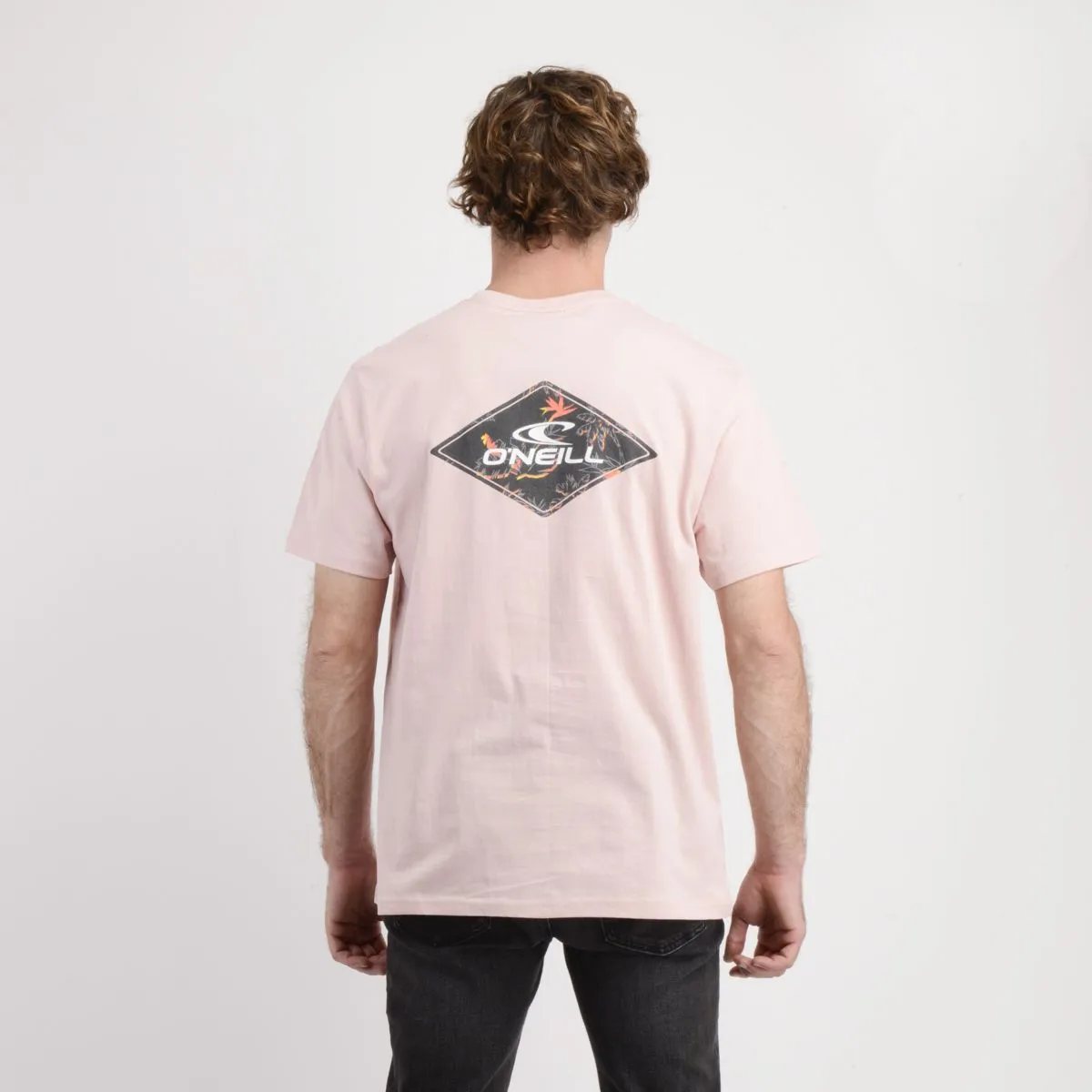 O'NEILL - POLERA MANGA CORTA BLENDED ROSADO