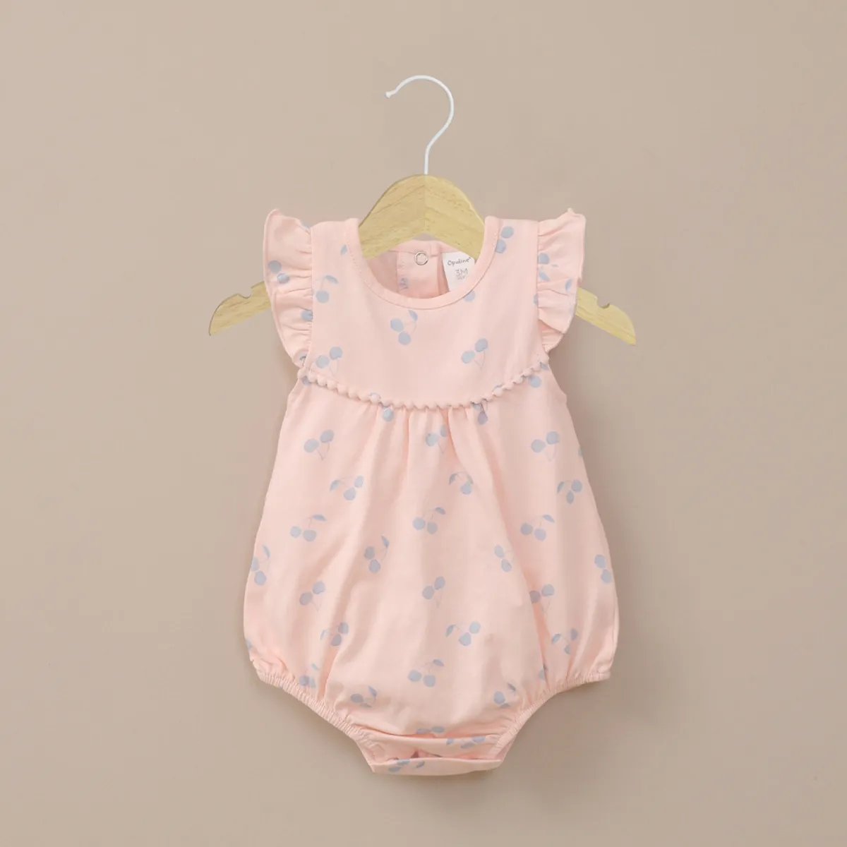 OPALINE - Bombacho vuelitos rosado de bebé niña