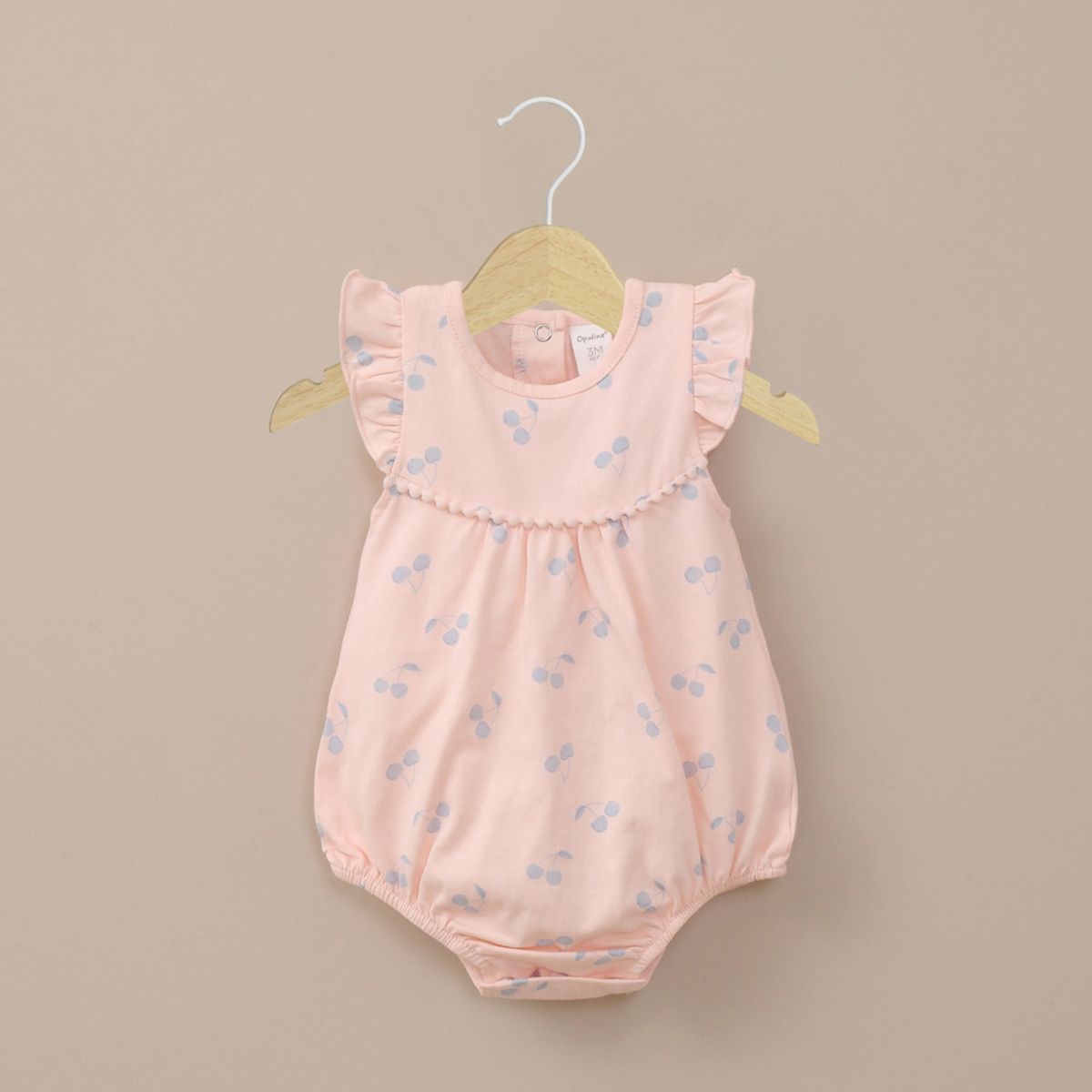 OPALINE - Bombacho vuelitos rosado de bebé niña