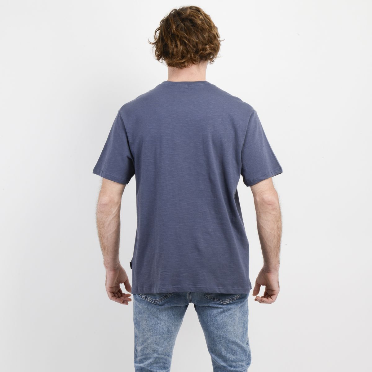 O'NEILL - POLERA MANGA CORTA RETRO SQUARE AZUL