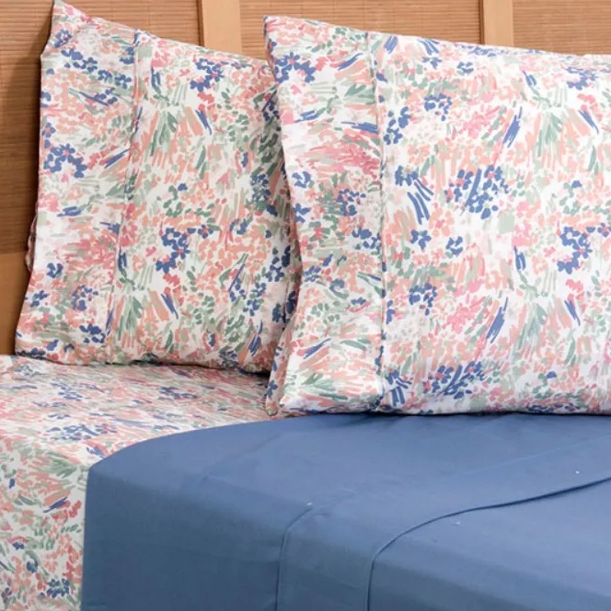 GENERICO - Set 2 juegos sabanas 2 plazas plumetti combinadas