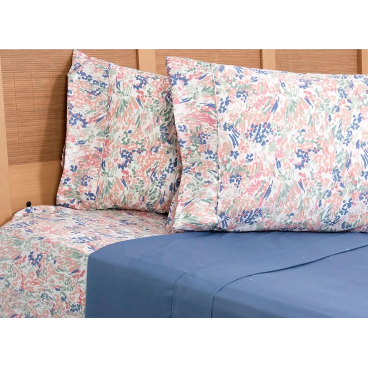 GENERICO - Set 2 juegos sabanas 2 plazas plumetti combinadas