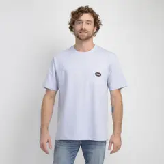 O'NEILL - POLERA MANGA CORTA POCKET AZUL CLARO