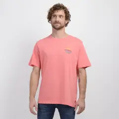 O'NEILL - POLERA MANGA CORTA SUN NARANJO CLARO