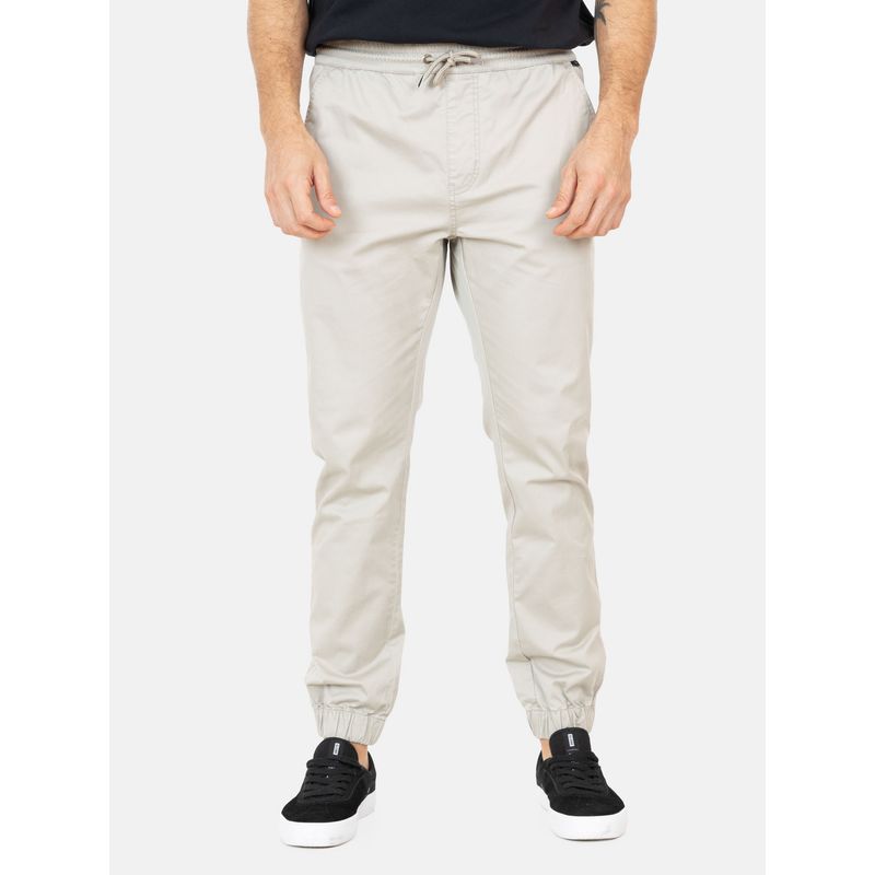 VOLCOM - Pantalon Jogger Roca Beige Hombre Volcom
