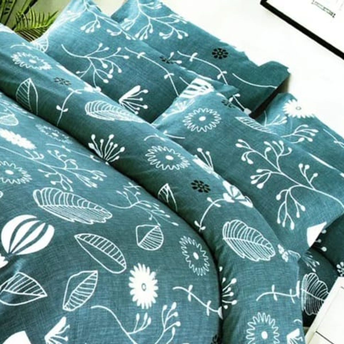 GENERICO - Juego sabana estampado algodon 15 plaza 3 pzas color 2