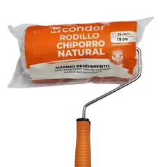 CONDOR - Rodillo Chiporro Natural Premium 7" - 18 Cm