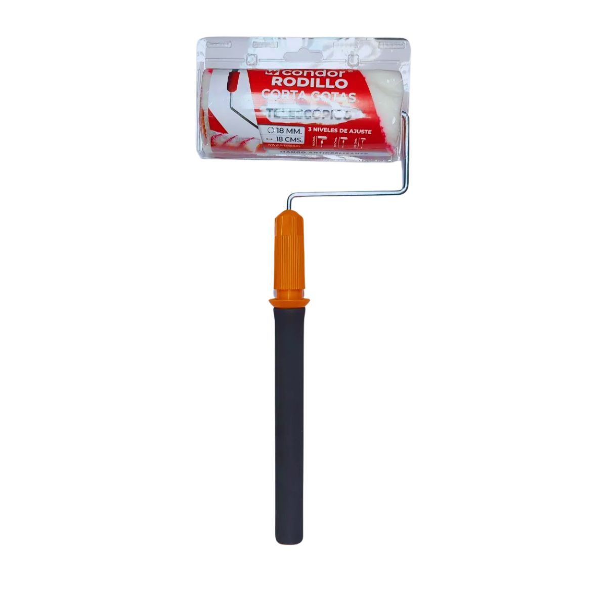 CONDOR - Rodillo Condor Corta Gotas Telescópico 7 18 Cm