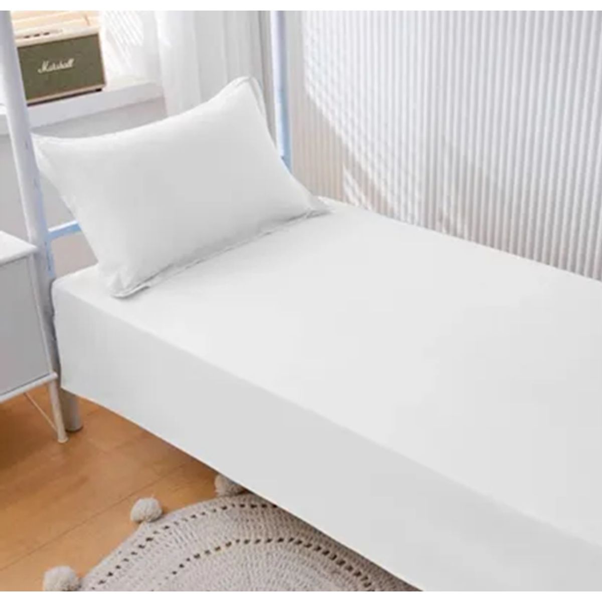 GENERICO - Juego sabanas 1 plaza 144 hilos varios colores