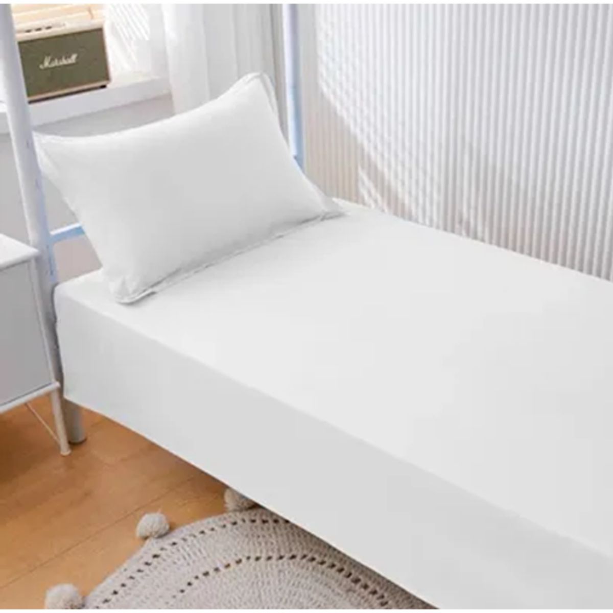 GENERICO - Juego sabanas 1 plaza 144 hilos varios colores