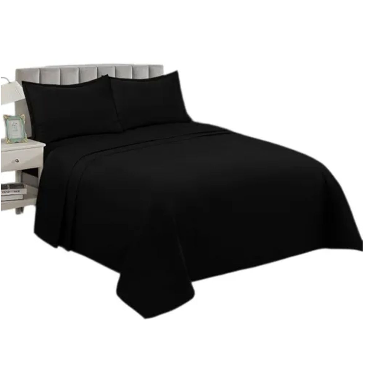 GENERICO - Juego sabanas 15 plaza 144 hilos + funda almohada