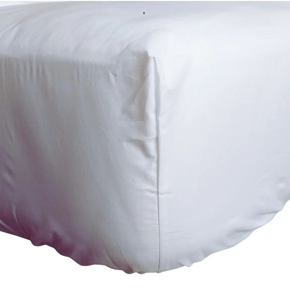 GENERICO - Sabana bajera elasticada 2 plazas blanco 200 hilos