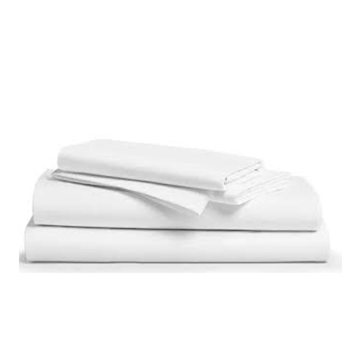 GENERICO - Juego sabanas 3Angeli lujo 1800 hilos 2 plazas color blanco