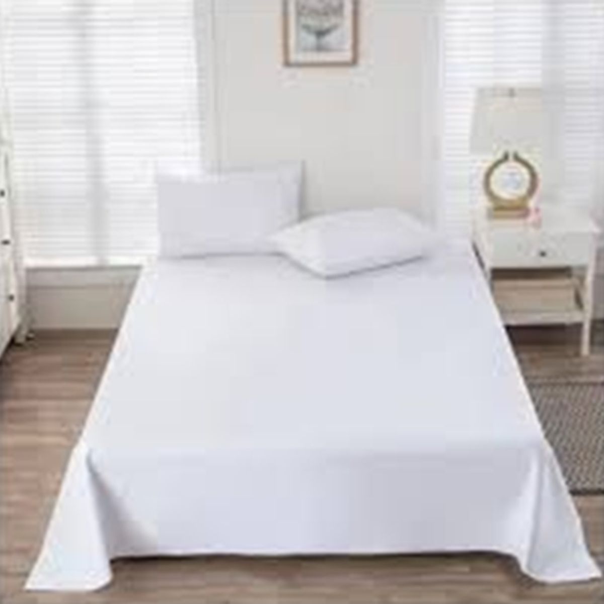 GENERICO - Juego sabana 200 hilos 2 plazas 4 piezas