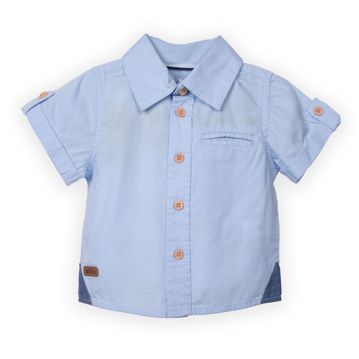 PILLIN - Camisa Bebe  Celeste Pillin PVC811-25CEL
