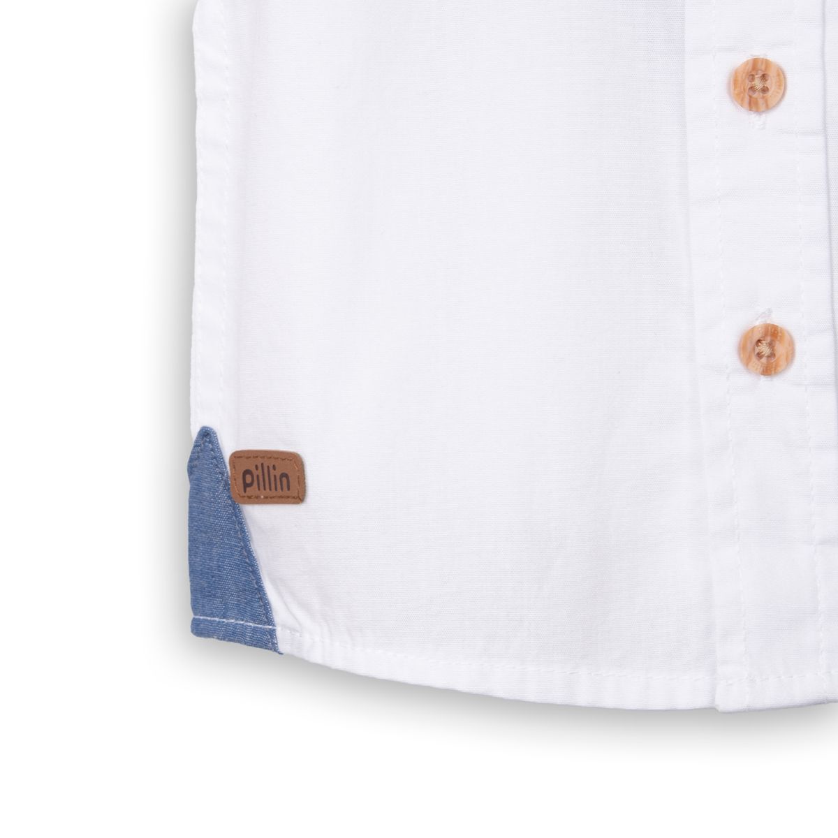 PILLIN - Camisa Bebe  Blanco Pillin PVC811-25BCO