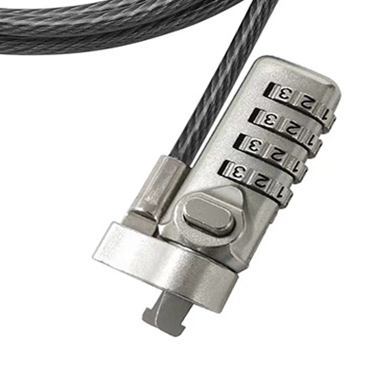 GENERICO - CANDADO DE SEGURIDAD PARA NOTEBOOK NANO SLOT CON CLAVE