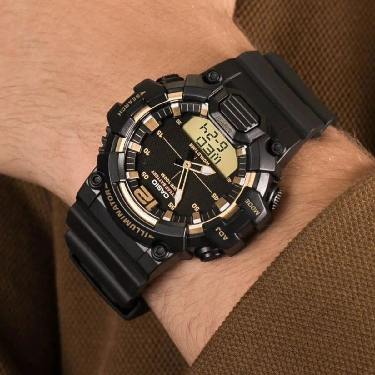 CASIO - Reloj Digital Análogo Casio Hombre HDC-700-9AV