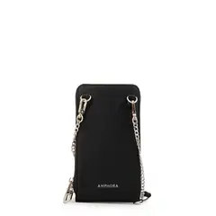 AMPHORA - Cartera Bandolera porta celular rocy pequeña negro