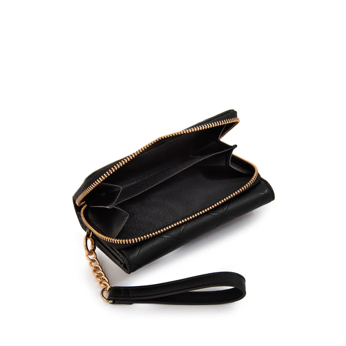 AMPHORA - Billetera suiza mediana negro