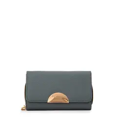 AMPHORA - Billetera naty mediana denim