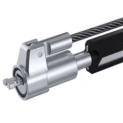 UTEK - CANDADO DE SEGURIDAD PARA NOTEBOOK NANO SLOT CON LLAVE