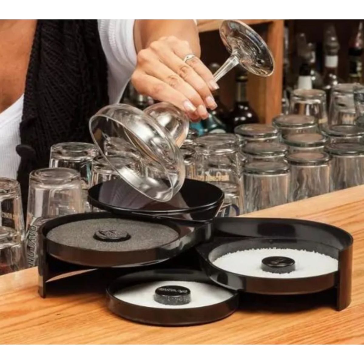 GENERICO - Escarchadores Vasos Orillado Sal Micheladas Cheladas Bar