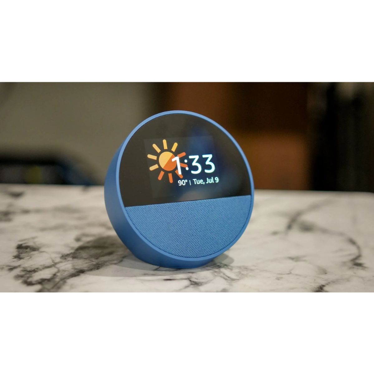 AMAZON - Amazon Echo Spot 2024 Azul Acero