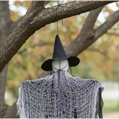 GENERICO - Decoracion Halloween Bruja Colgante