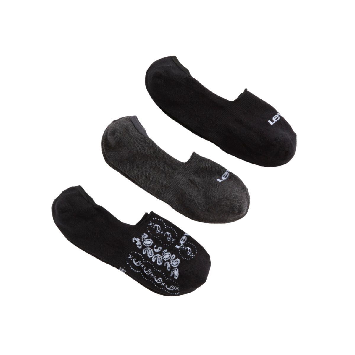 LEVIS - Medias Hombre 3 Pack Negro Levis