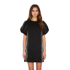 JACINTA TIENDA - Vestido Siena bright negro