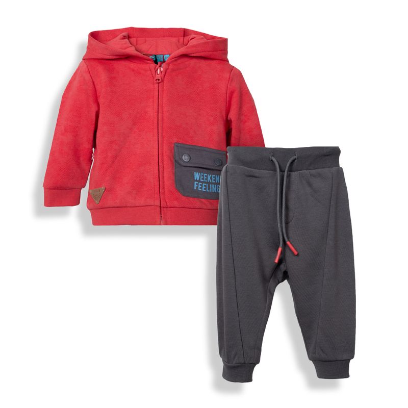 PILLIN - Buzo Bebe  Rojo Pillin PVC517-25ROJ