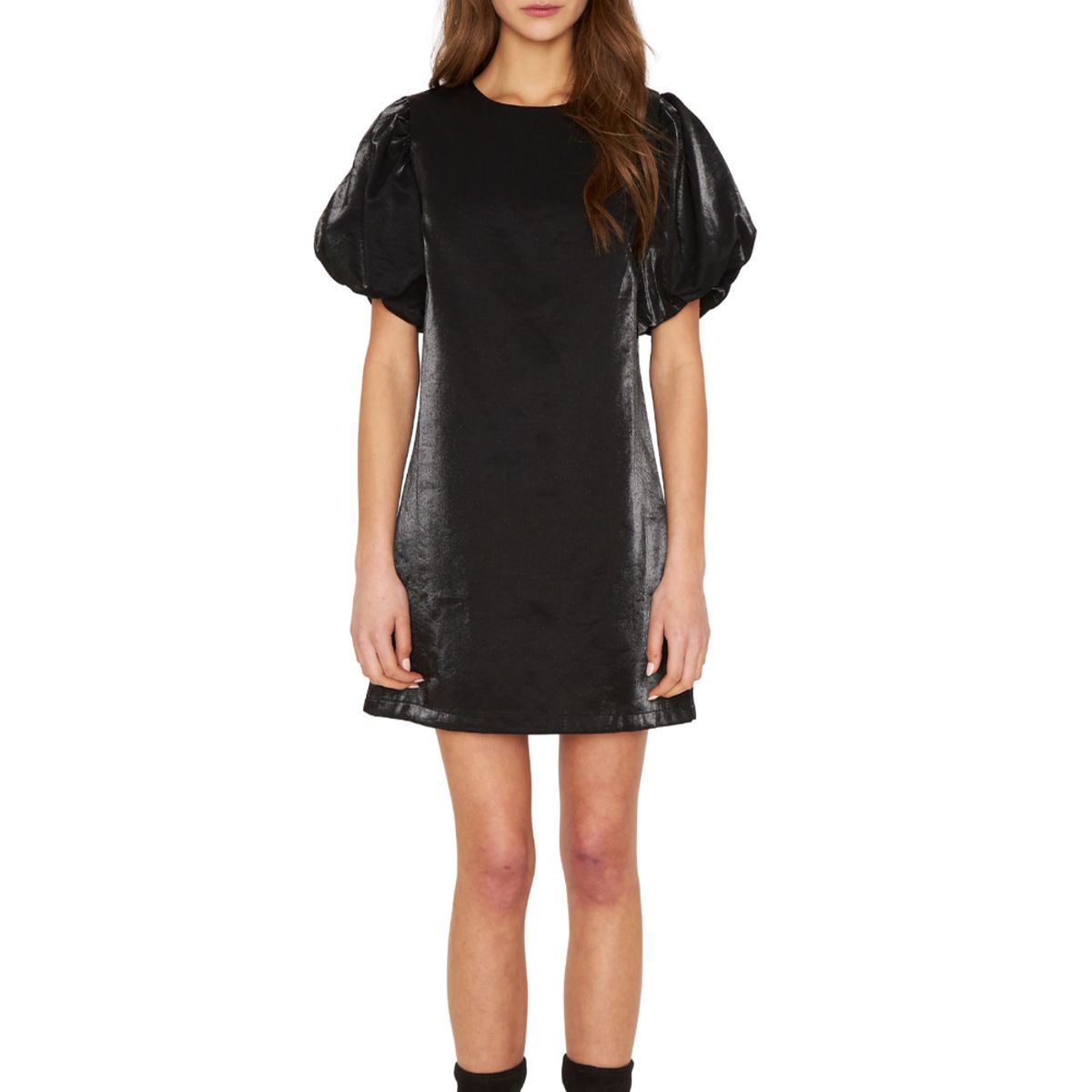 JACINTA TIENDA - Vestido Siena bright negro Jacinta Tienda
