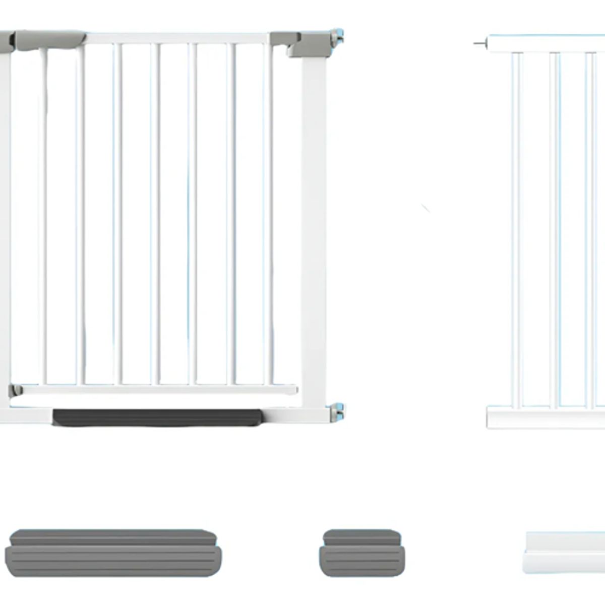 GENERICO - Reja seguridad escalera puerta bebe 104-111cm