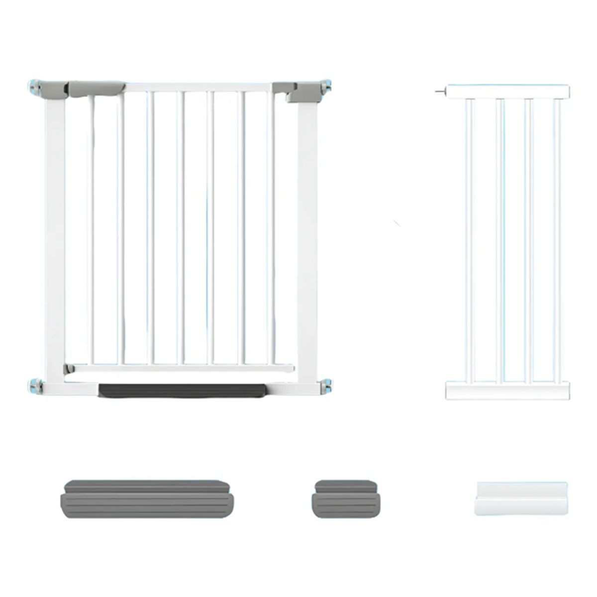 GENERICO - Reja seguridad escalera puerta bebe 104-111cm