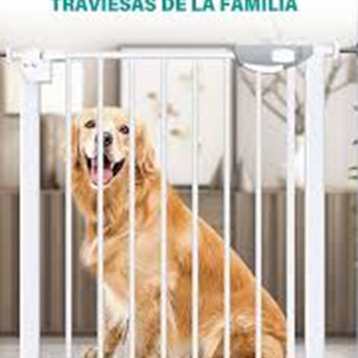 GENERICO - Reja seguridad escalera puerta bebe 76-83cm