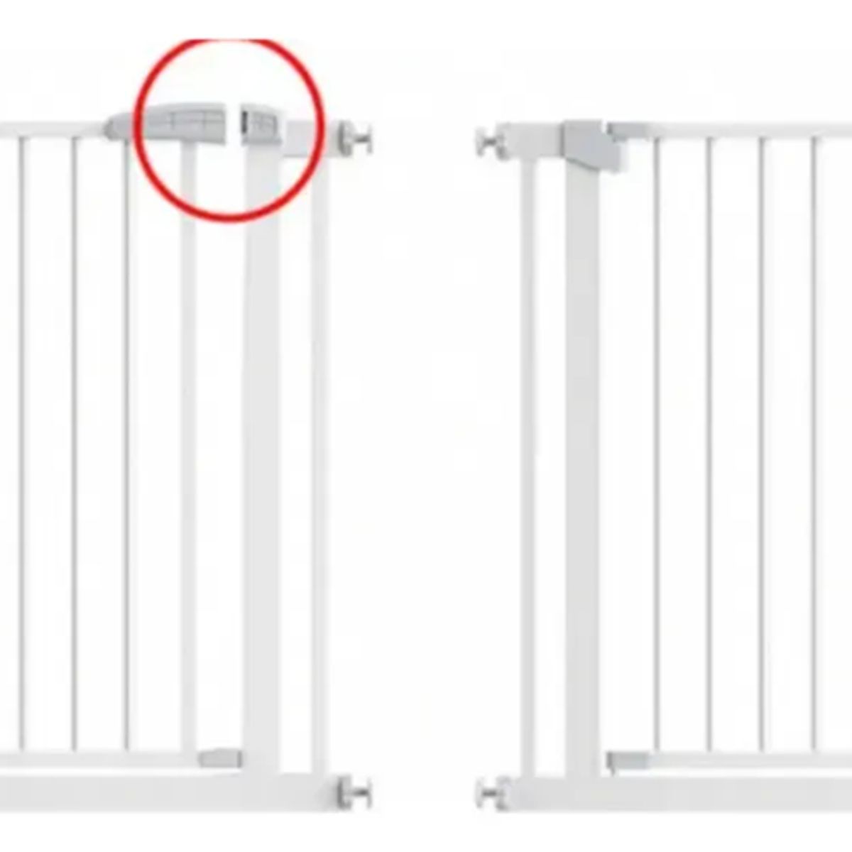 GENERICO - Puerta reja seguridad expandible bebe mascotas interior