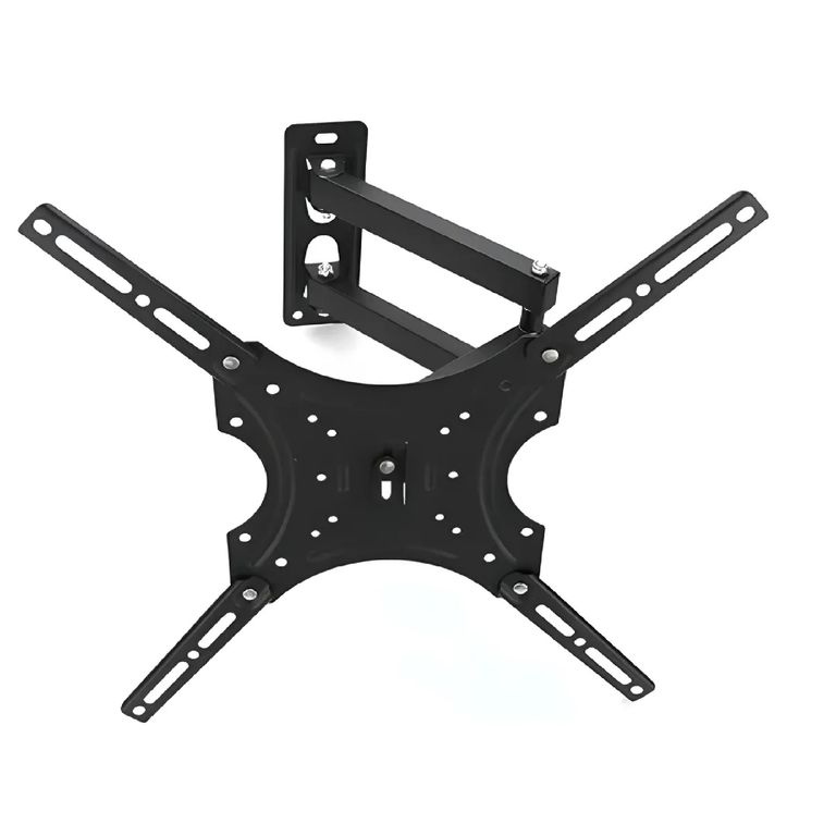 GENERICO Soporte Brazo Articulado Tv 23-55 Led Al Muro + Cable Hdmi