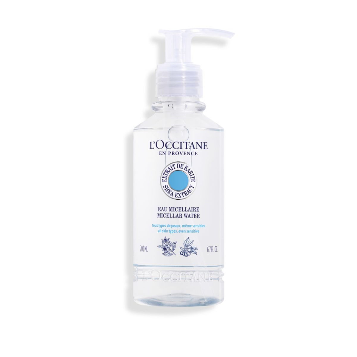 LOCCITANE - Agua Micelar Limpiadora Karité 200 ml LOCCITANE