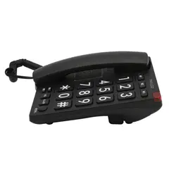 PHILCO - Teléfono Fijo Senior Multifunción con Números Grandes