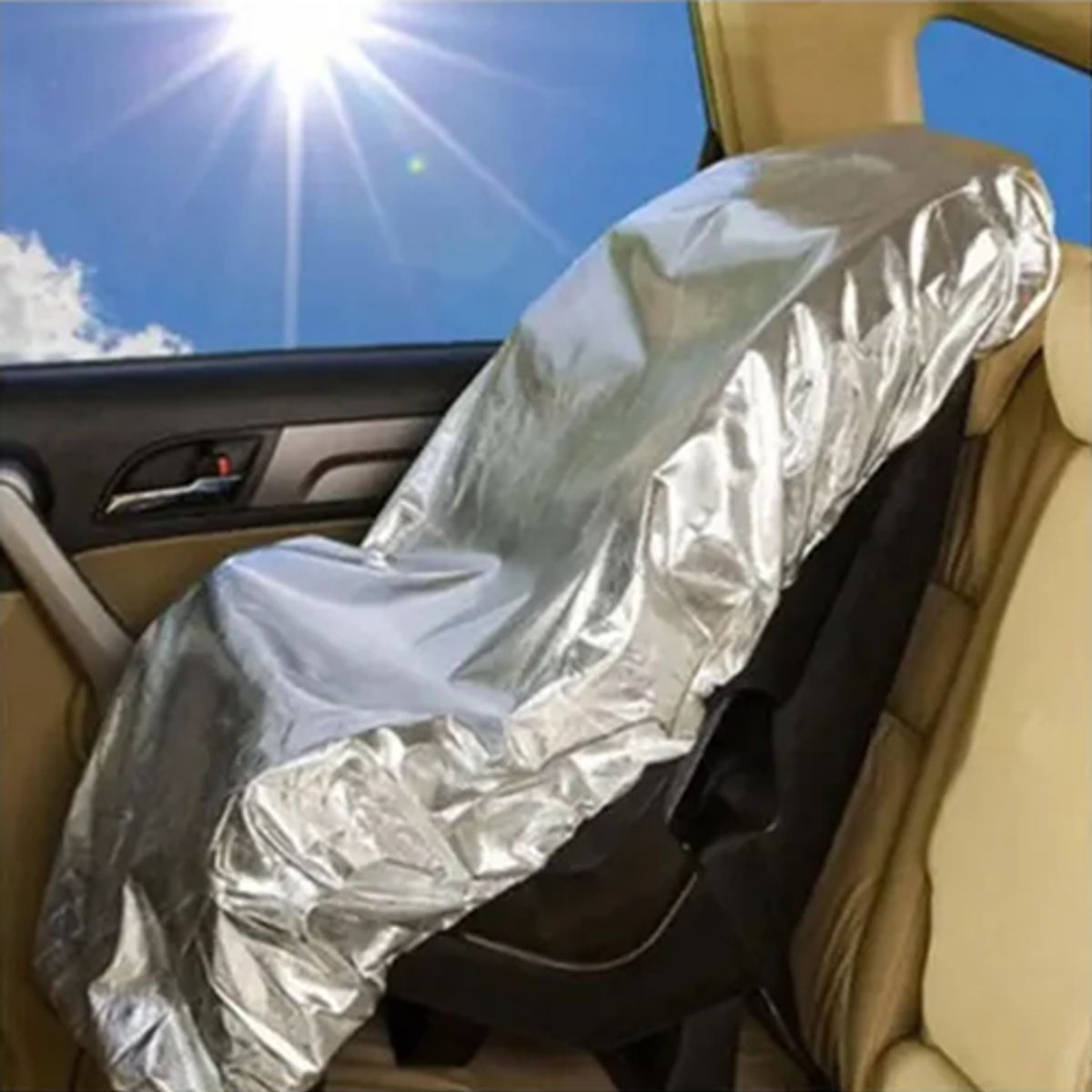 GENERICO - Protector Térmico para Asiento de Auto para Silla de Bebé