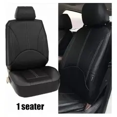 GENERICO - Funda Cubre Asiento Auto Universal Forro de Cuerina Kit