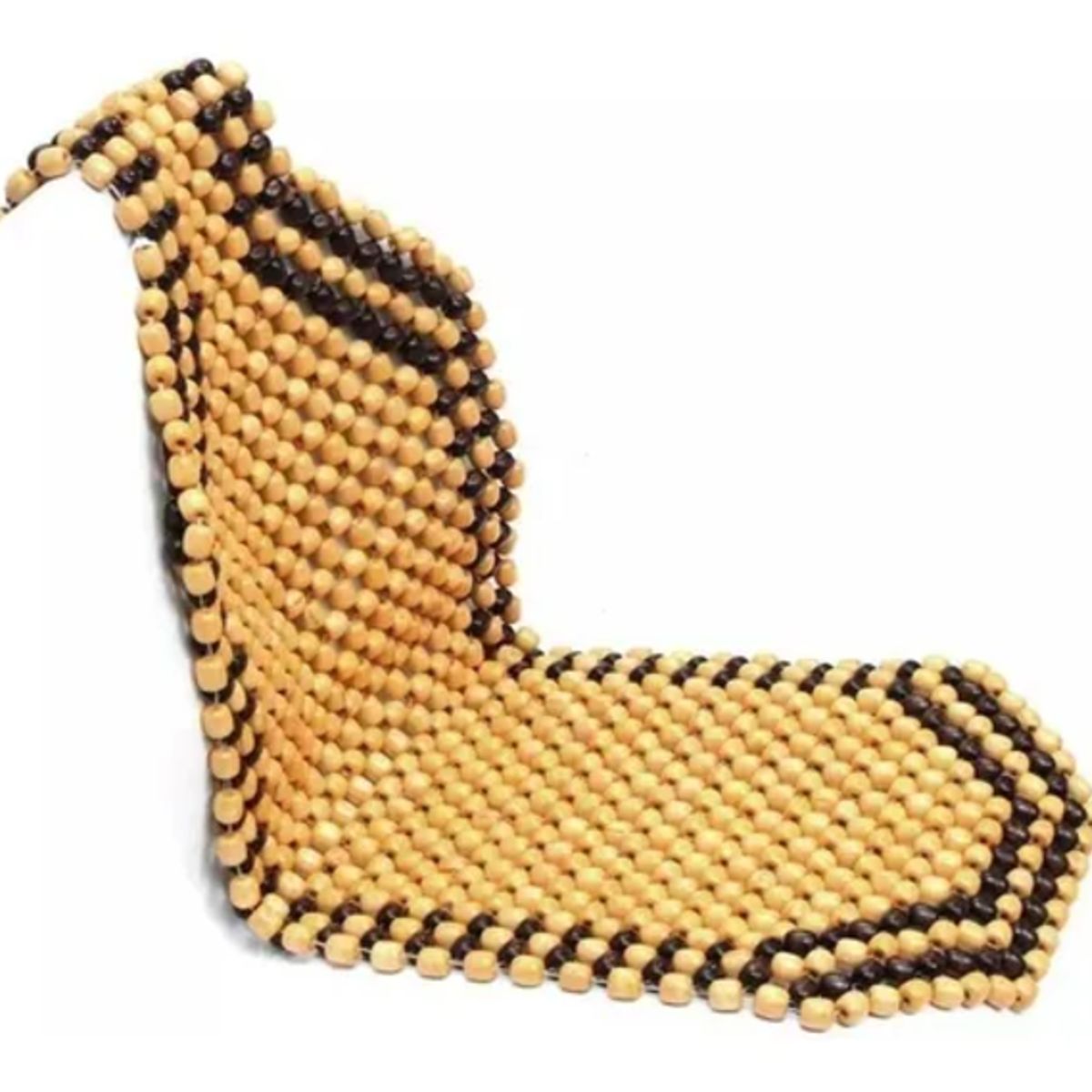 GENERICO - Respaldo Asiento con Bolas de Madera Bambú para Silla