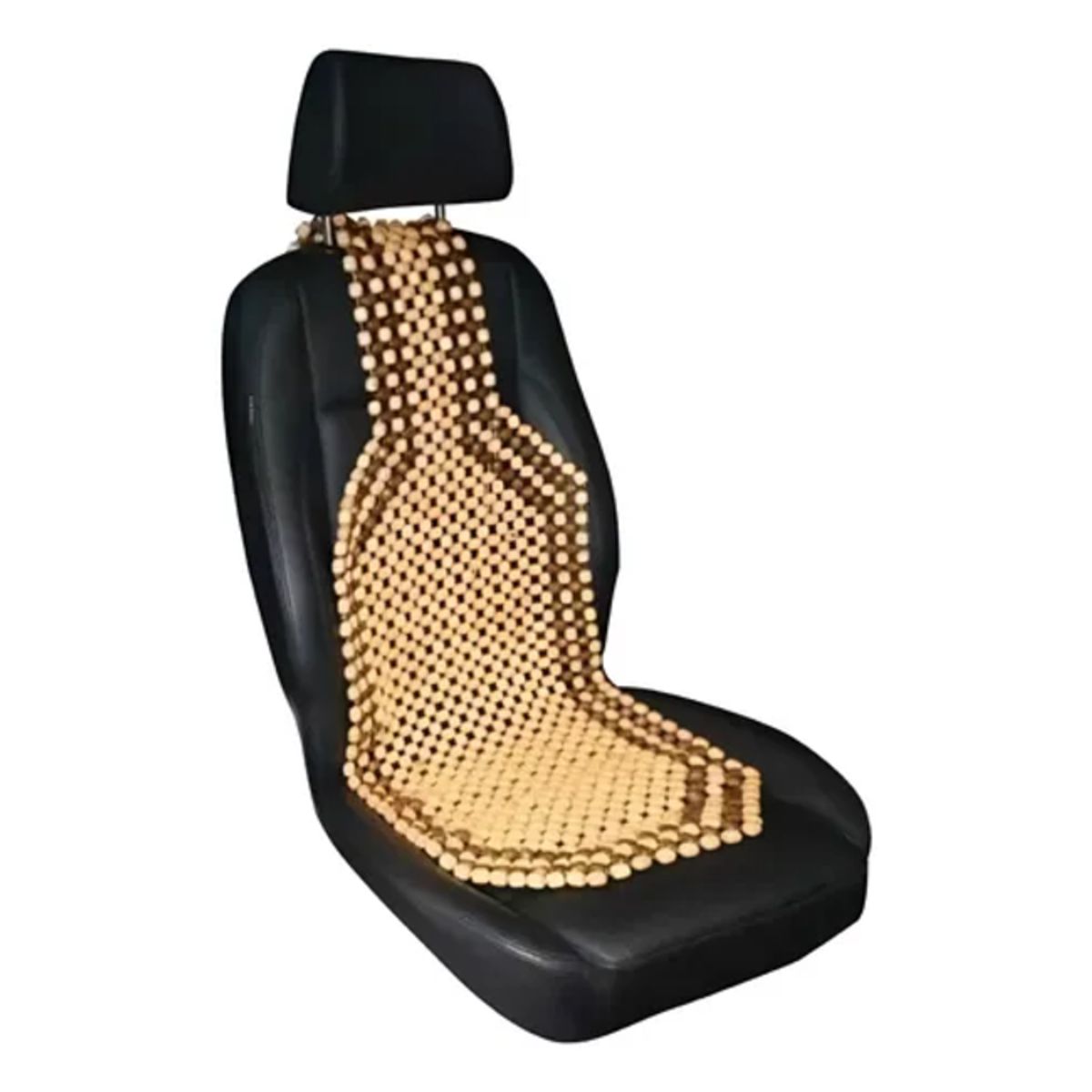 GENERICO - Respaldo de Madera Confortable para Silla Autos y Camionetas